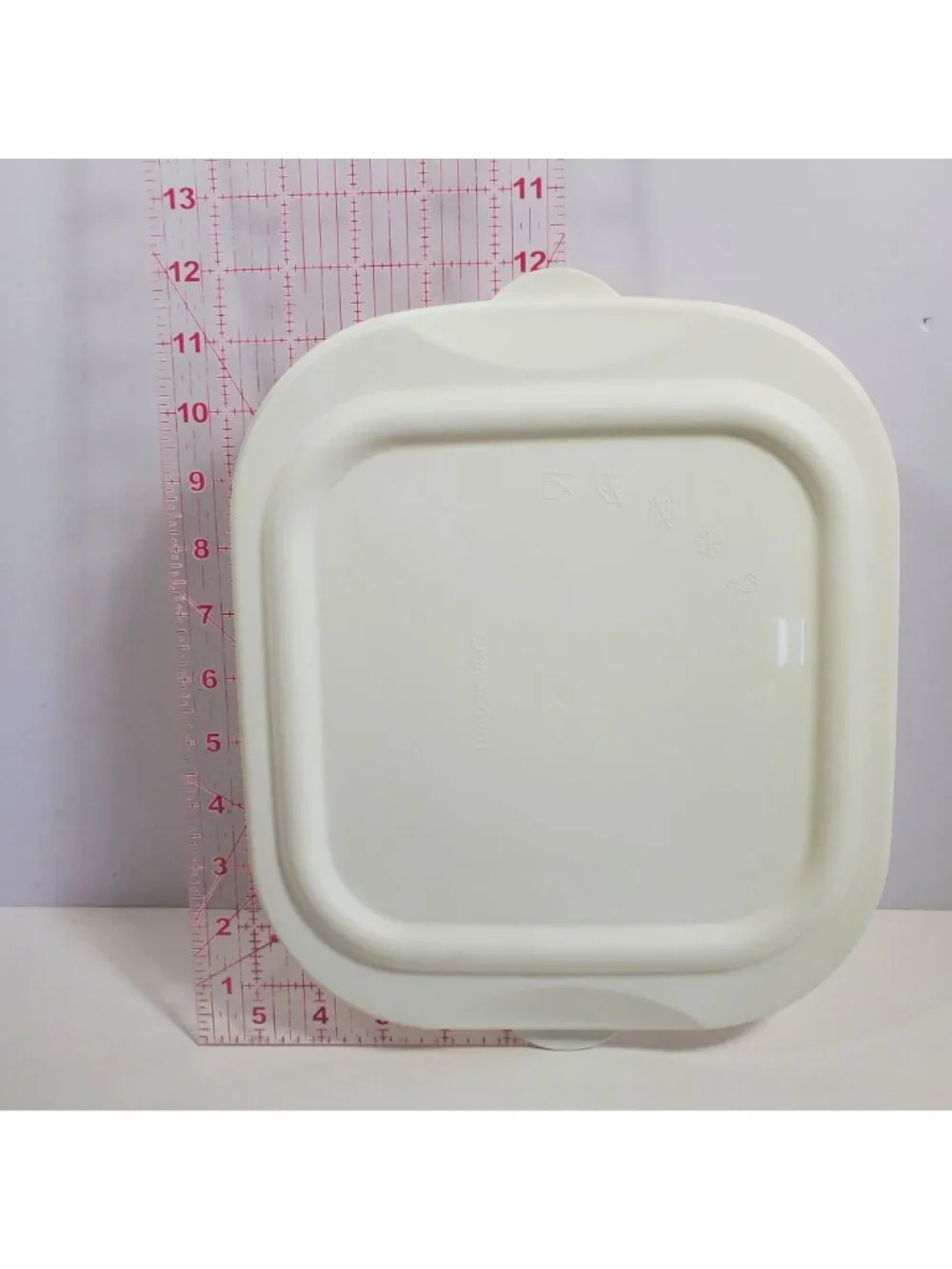 Tupperware Replacement OvenWorks Seal Lid #3659 White Square